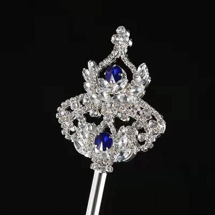 Stock Rhinestone Pageant Scepter